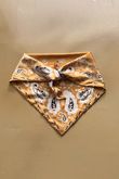 Bandana Triangle Silk Neckerchief Dijon 